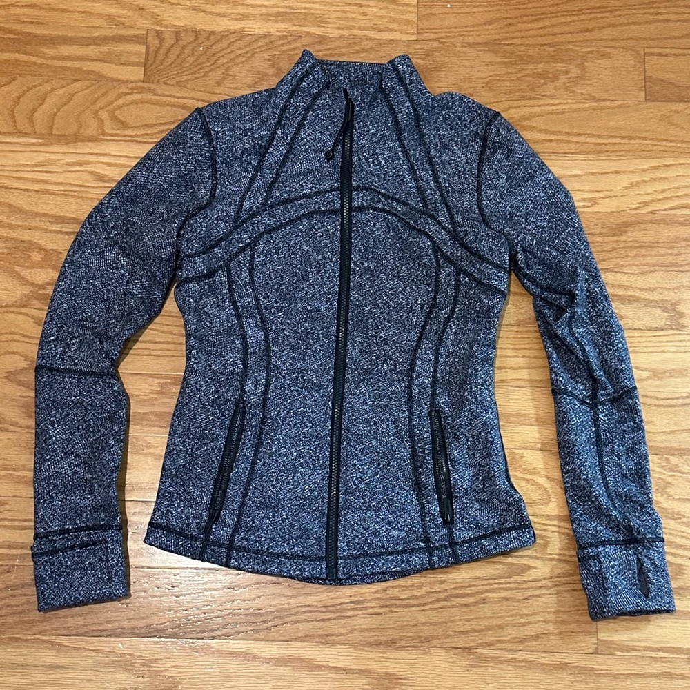 Lululemon define Jacquard Heathered Blue Size 8